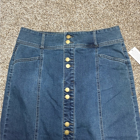 Style & Co. Blue Denim Pencil Skirt - Picture 6 of 11